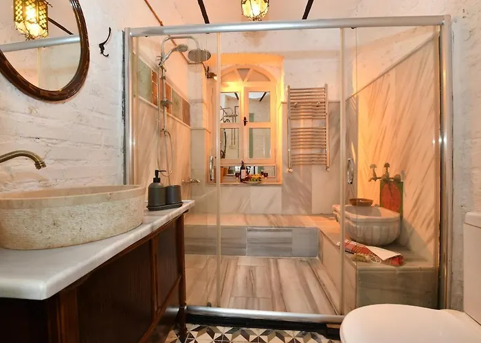Turkish Hammam 3 Bedroom Historical Flat 3 Ac * 이스탄불