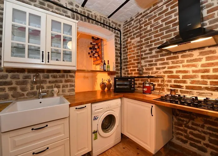 Turkish Hammam 3 Bedroom Historical Flat 3 Ac 아파트 이스탄불